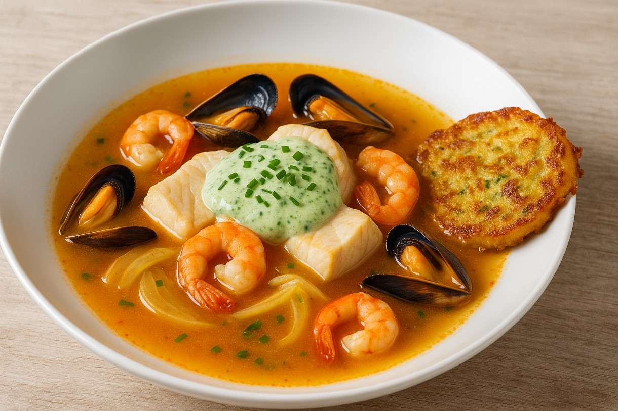 Bouillabaisse-mit-Frankfurter-Grüner-Soße