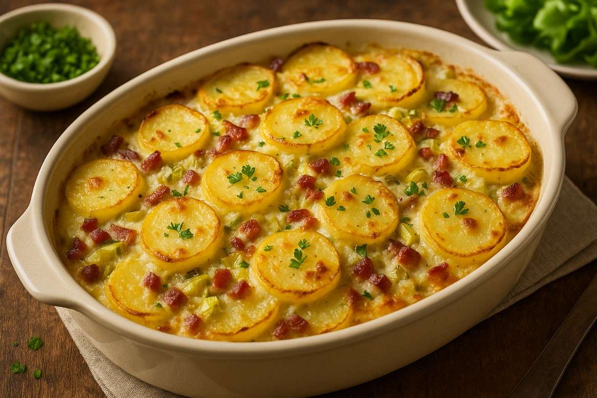 Cancoillotte-Kartoffelgratin