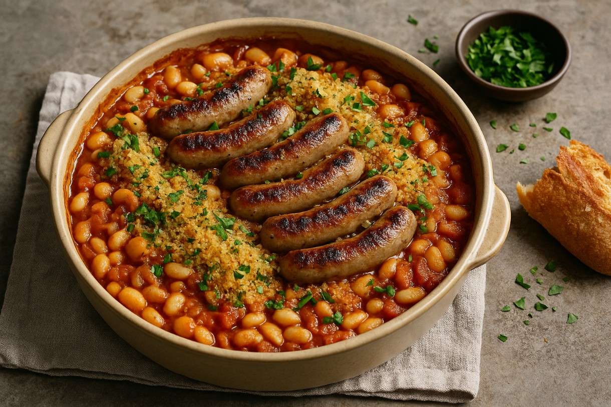 Cassoulet-mit-Nürnberger-Würstchen