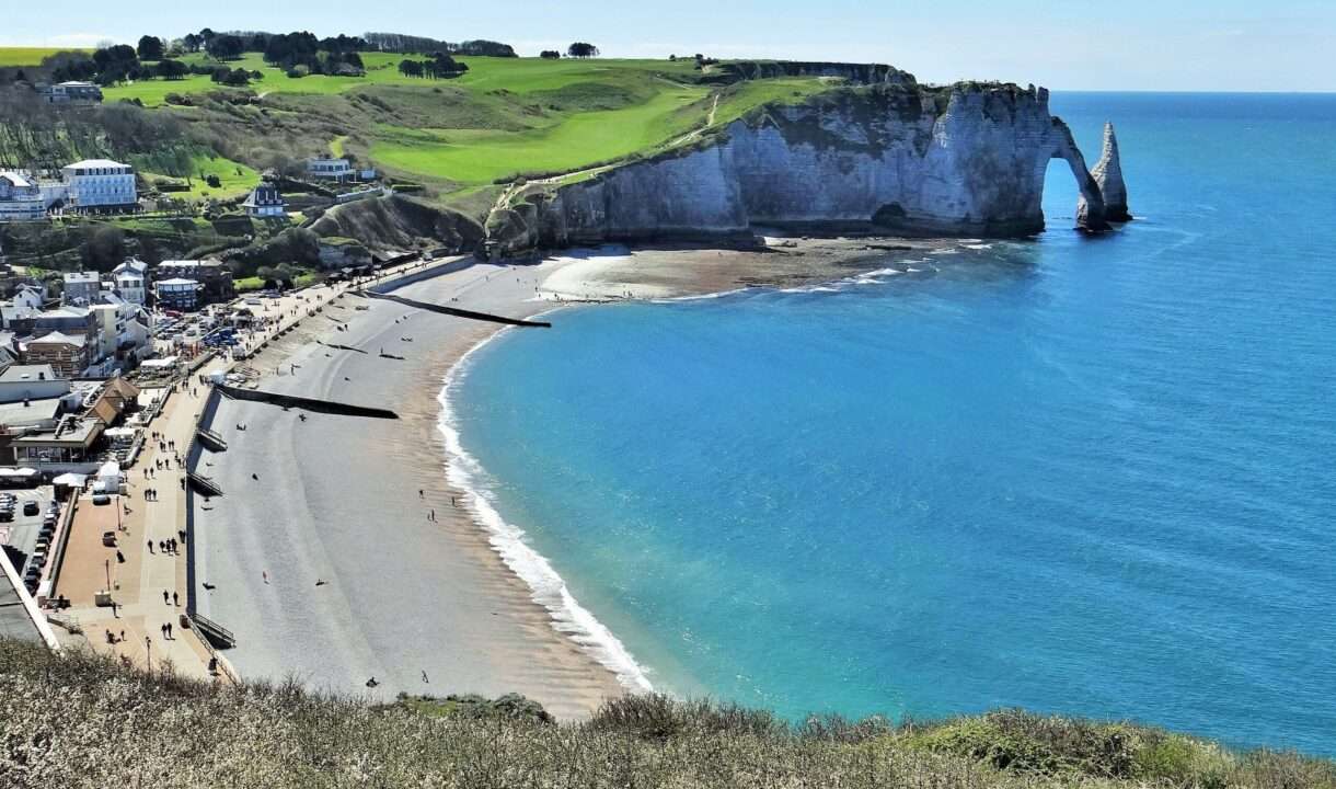 Etretat_Strand_Klippen