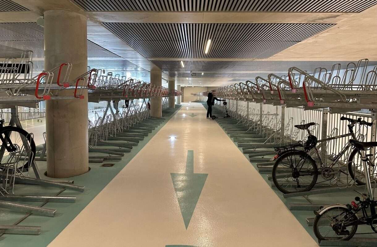 Lyon baut für Radfahrer: Die größte Vélostation Frankreichs eröffnet an der Part-Dieu