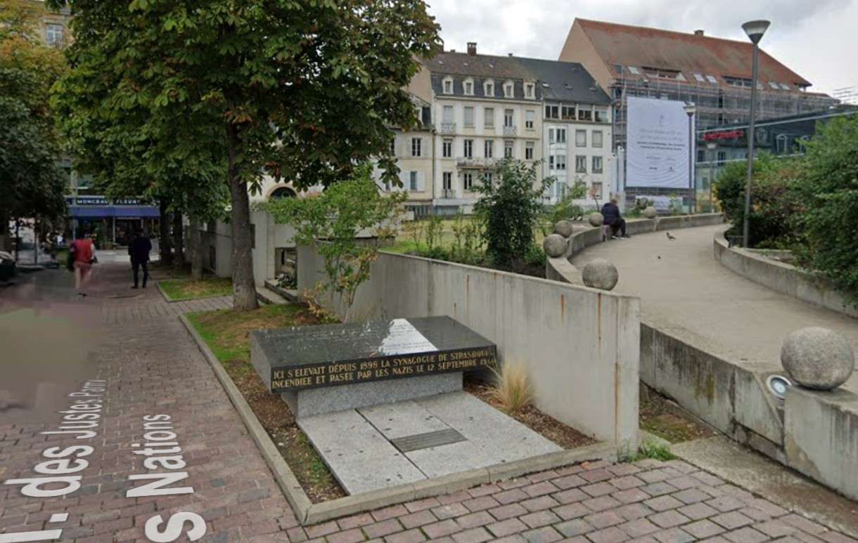 Holocaust_Gedenkstätte_Strassburg_ScreenGoogle