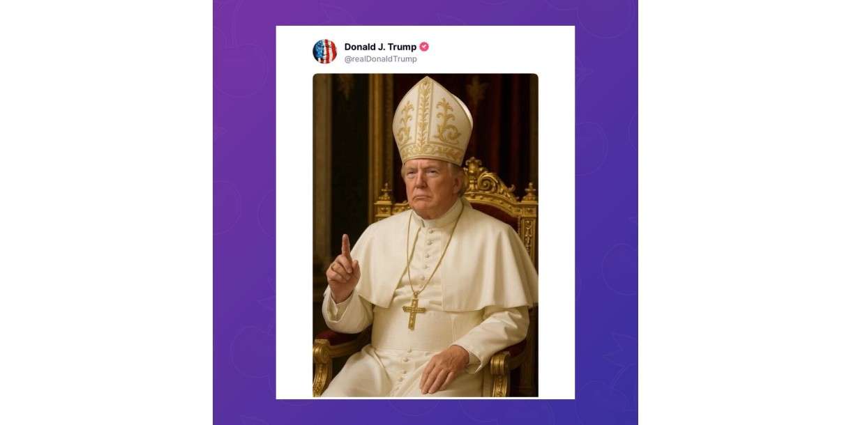 Trump_Papst_ScreenTruthSocial