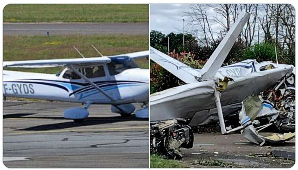Champhol: Flugzeugabsturz kostet drei Leben – Pilot verhindert größere Katastrophe