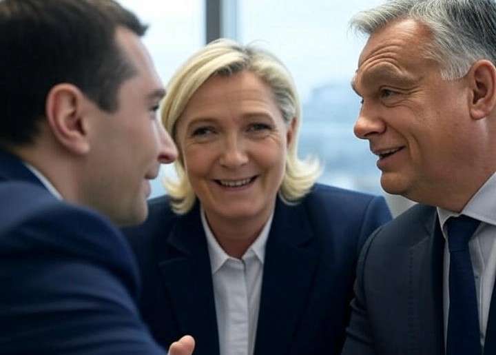 Bardella_Le-Pen_Orban_Illustration