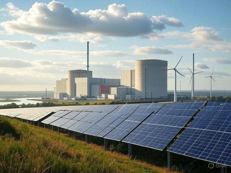 Energiemix_Frankreich_Illustration