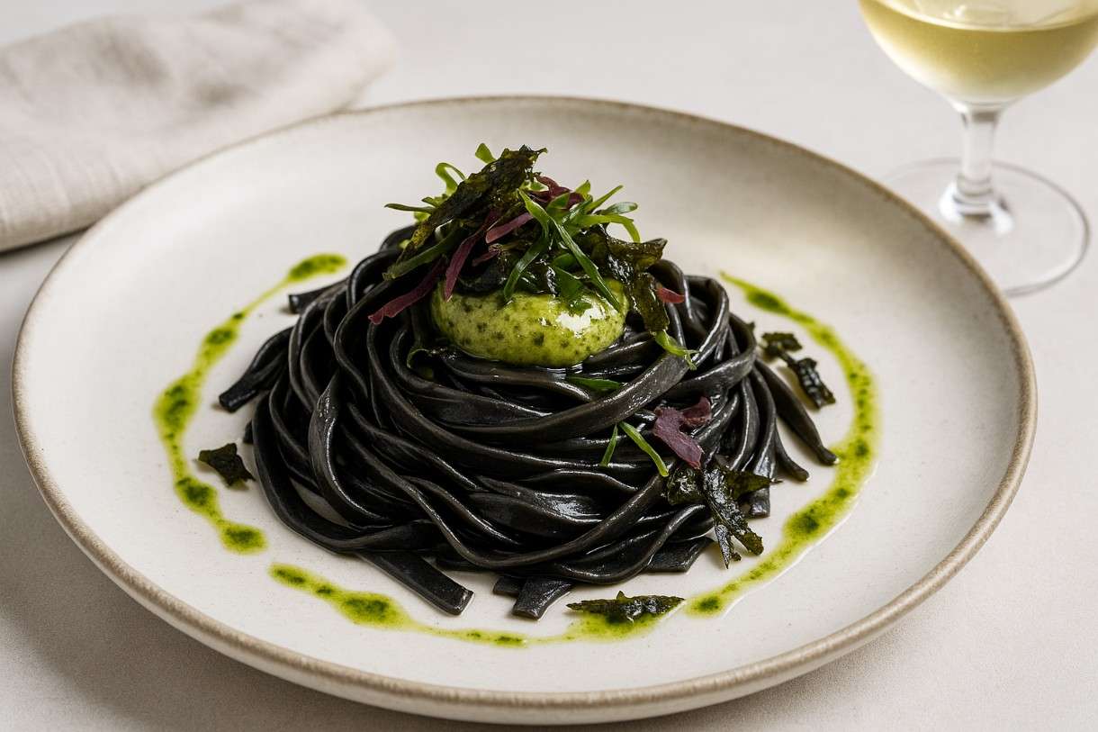 Tagliatelles-Fraîches-à-l-Encre-et-Algues