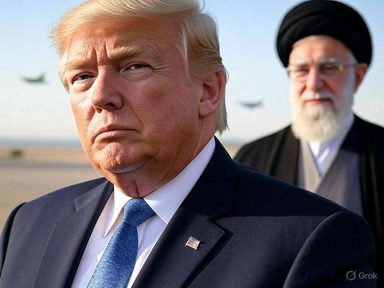Trump_Khamenei_Iran_Illustration