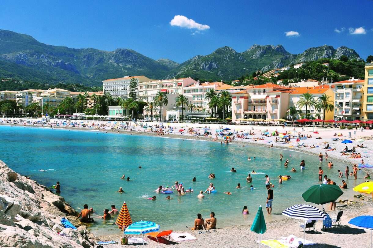 Menton_Strand