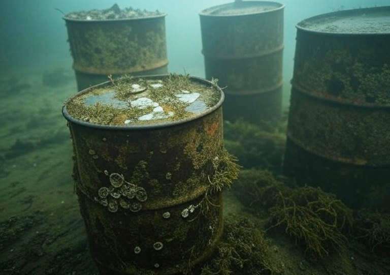 Tausende Atommüllfässer auf dem Meeresgrund – gefährliche Altlasten in der Tiefe des Atlantiks