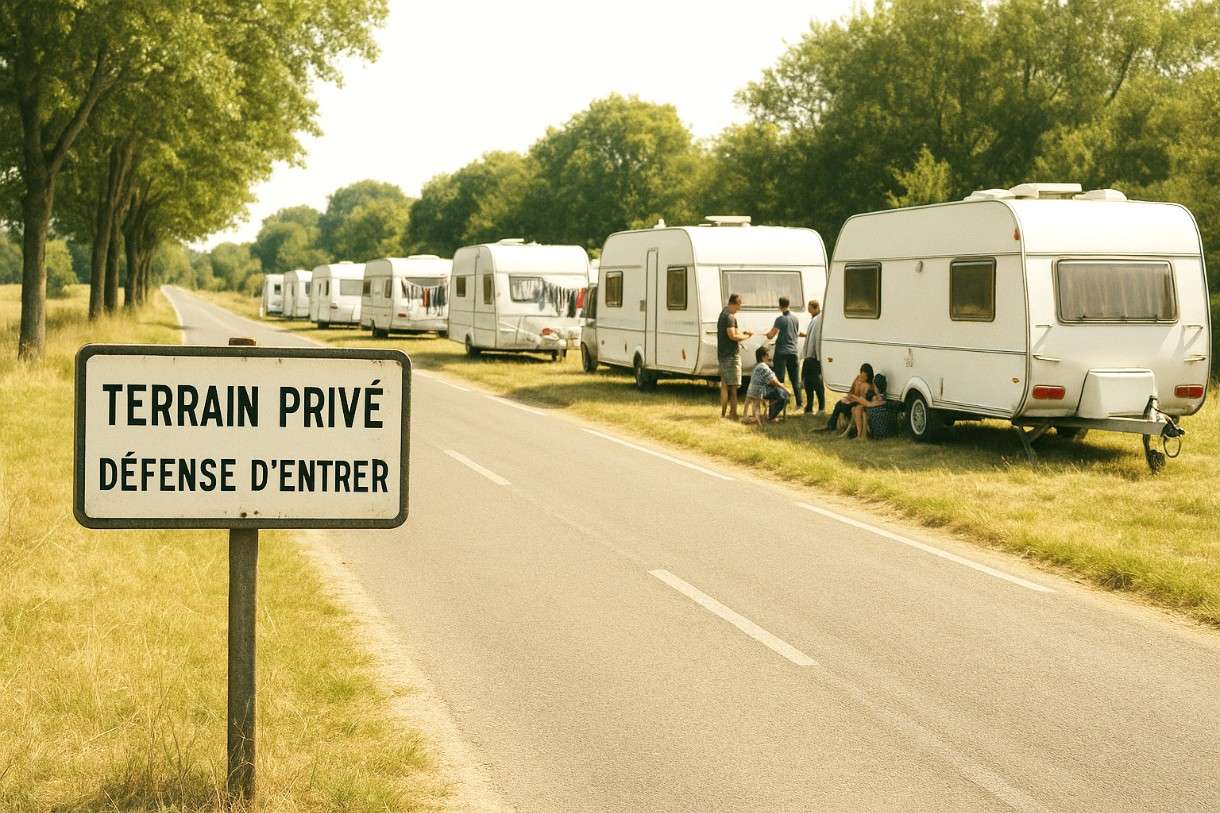 Frankreich verschärft Vorgehen gegen illegale Stellplätze von „Fahrenden“