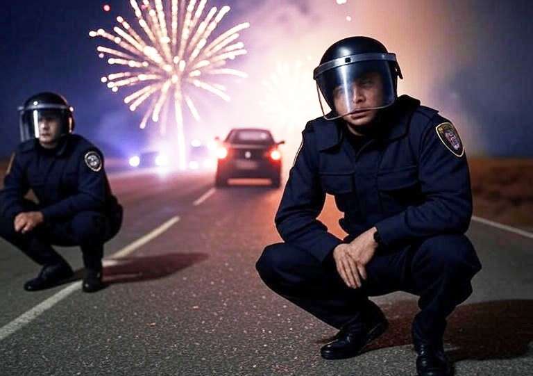 Wenn Böller zu Waffen werden – Wie Feuerwerkskörper Polizisten in Angst versetzen