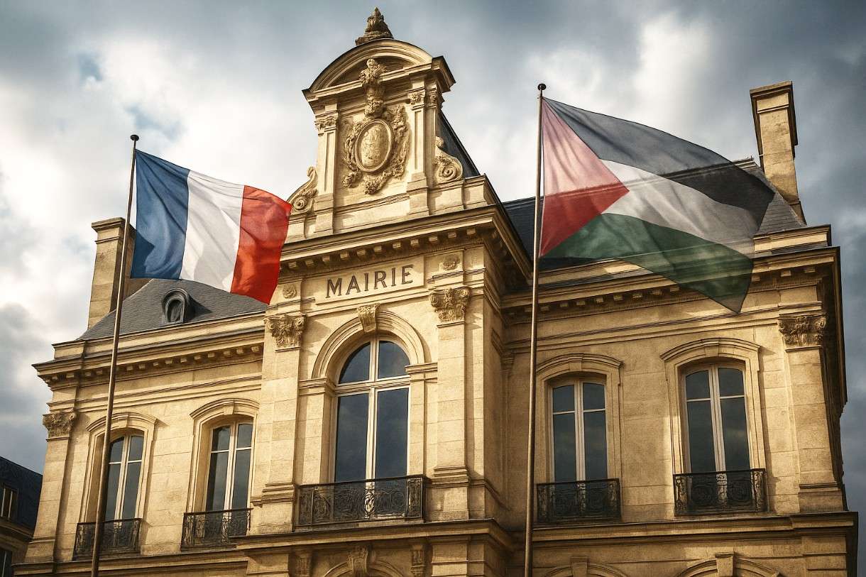 Zwischen Solidarität und Neutralität: Frankreichs Kommunen und die palästinensische Flagge