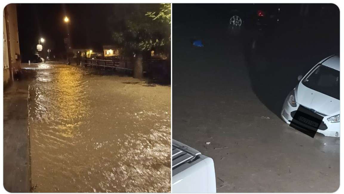 Ein Monat Regen in einer Nacht – die Moselle kämpft mit Wassermassen