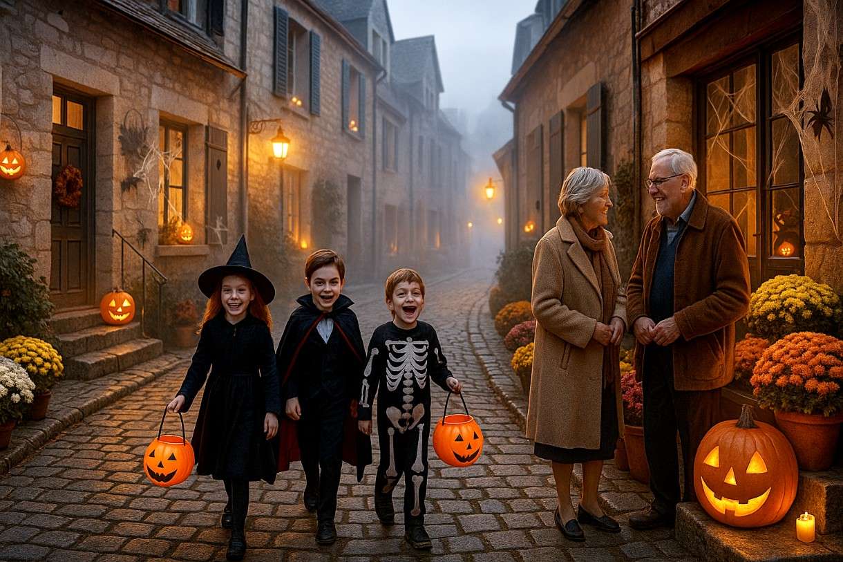Zwischen Grusel und Gedenken: Wie Frankreich Halloween feiert