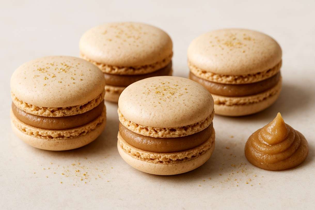 Macarons à la Crème de Châtaigne & Yuzu – Französische Raffinesse trifft auf fernöstliche Frische