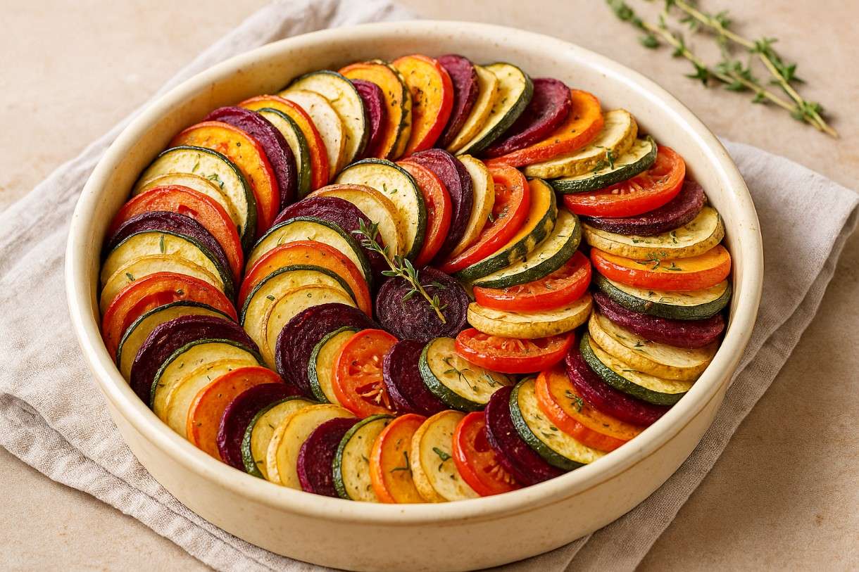 Tian de légumes d’automne – Ein herbstlicher Gemüseauflauf aus der Provence