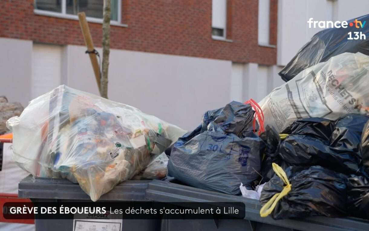 Wenn der Abfall die Stadt regiert – Müllstreik im winterlichen Lille