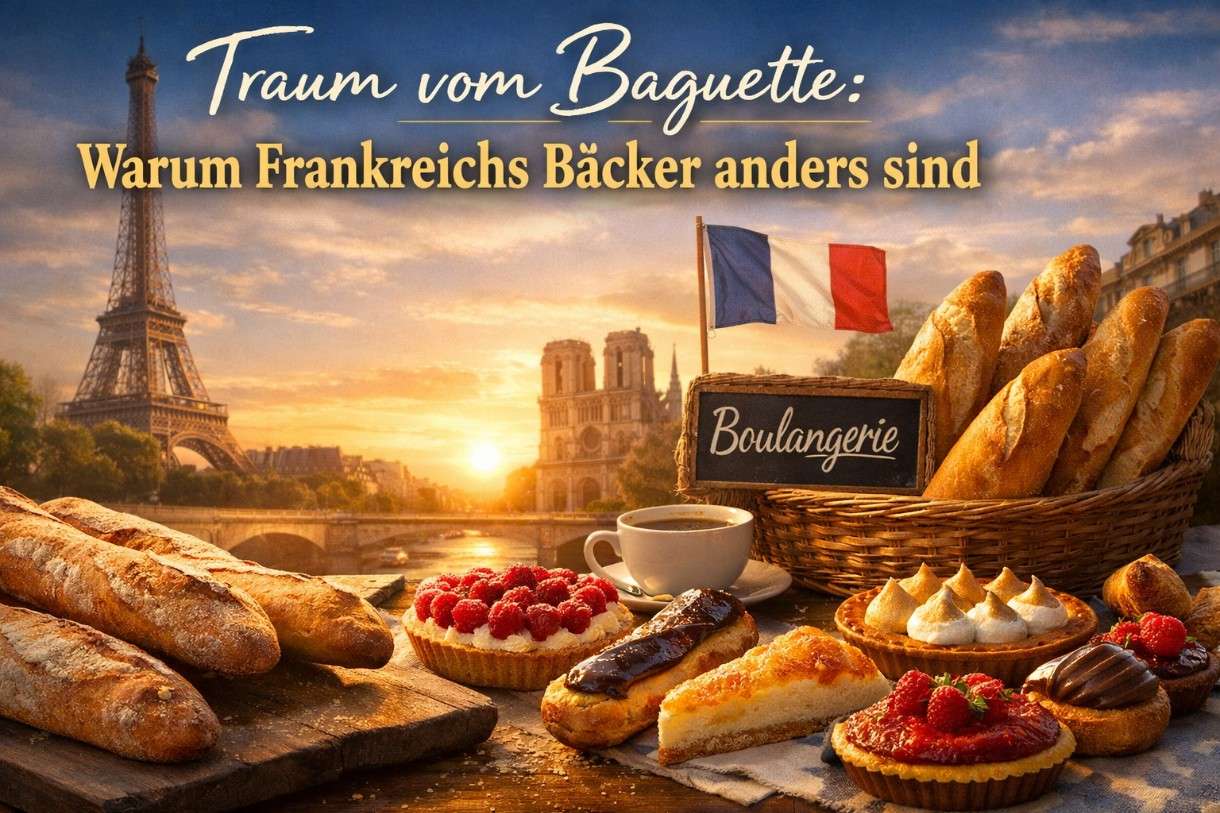 Der Traum vom Baguette – warum Frankreichs Bäcker ihtren deutschen Kollegen etwas voraus haben