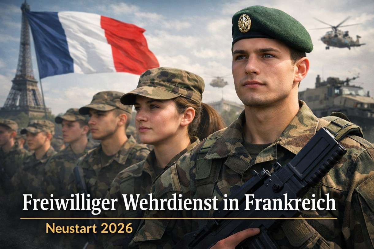 Frankreich reaktiviert den Wehrdienst – freiwillig und modernisiert