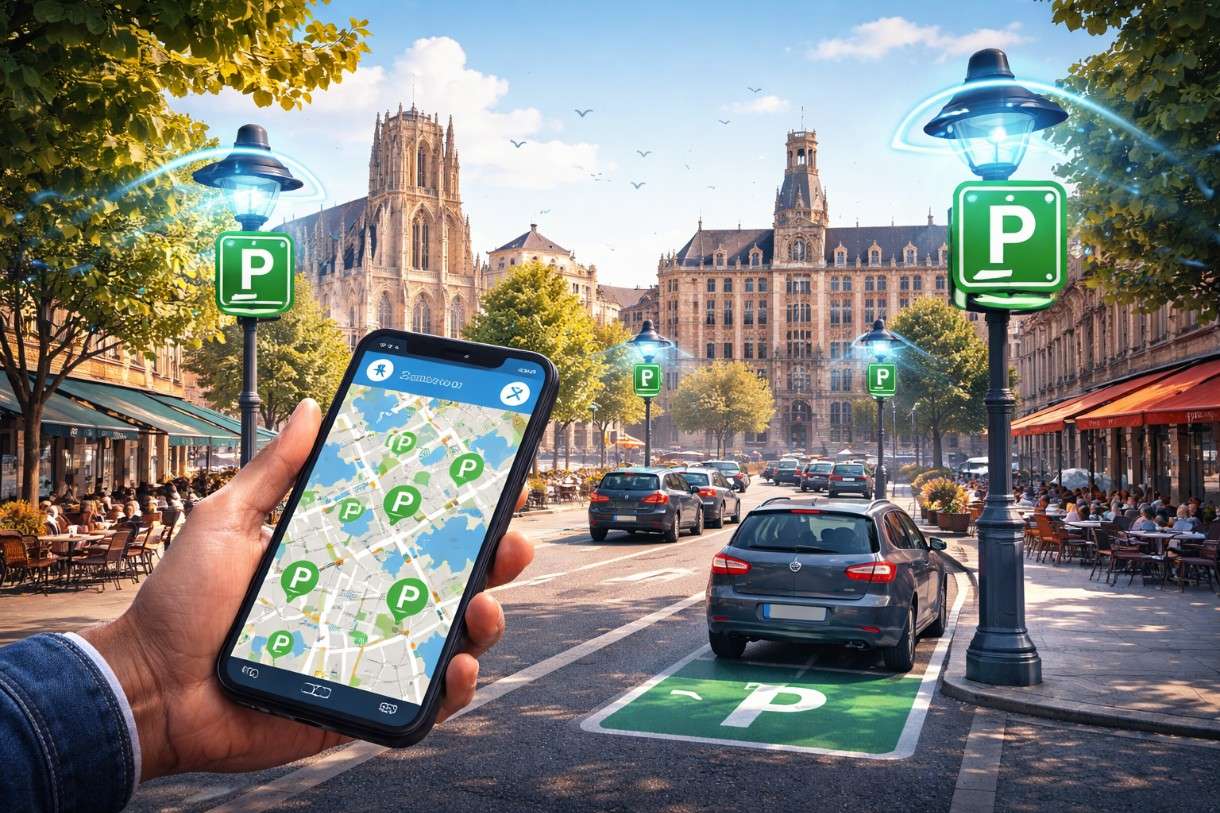 Mit Sensoren gegen den Parkplatzfrust – Wie Beauvais mit KI den Stadtverkehr entlastet
