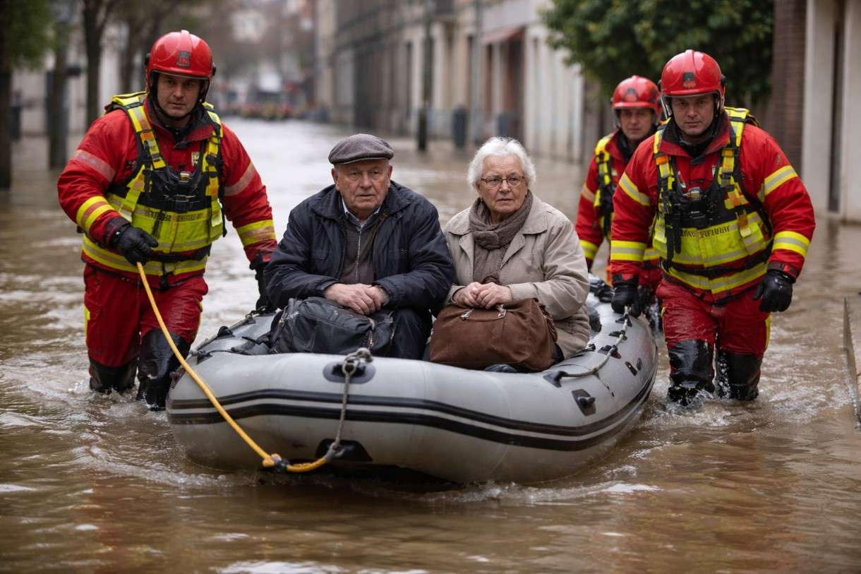Wenn der Fluss die Geduld verliert – Cognac und Saintes im Ausnahmezustand