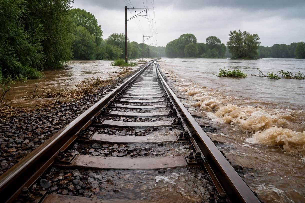 SNCF: Wenn die Loire anschwillt, gerät der Fahrplan ins Wanken