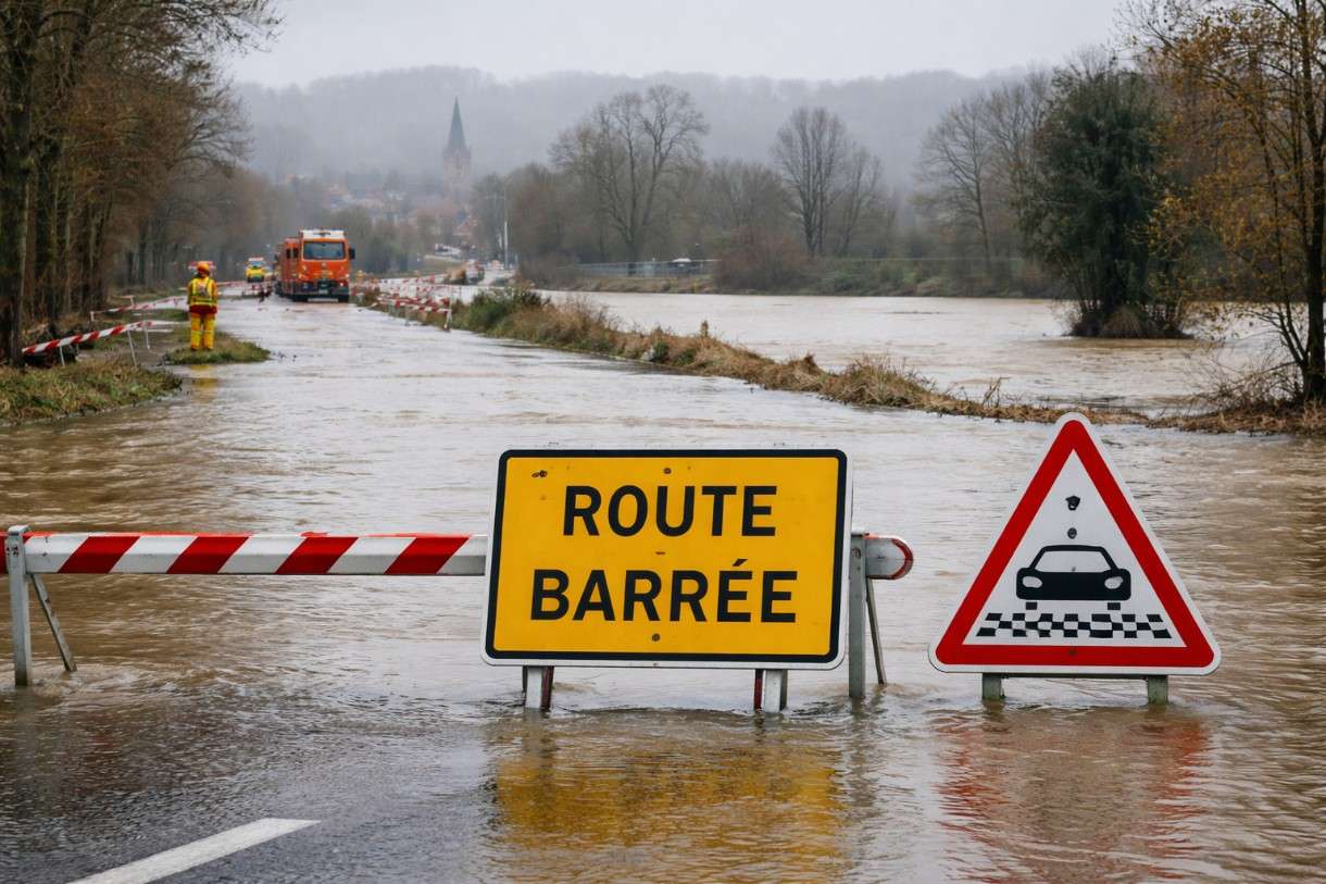 Maine-et-Loire: Wenn die Loire nicht weichen will