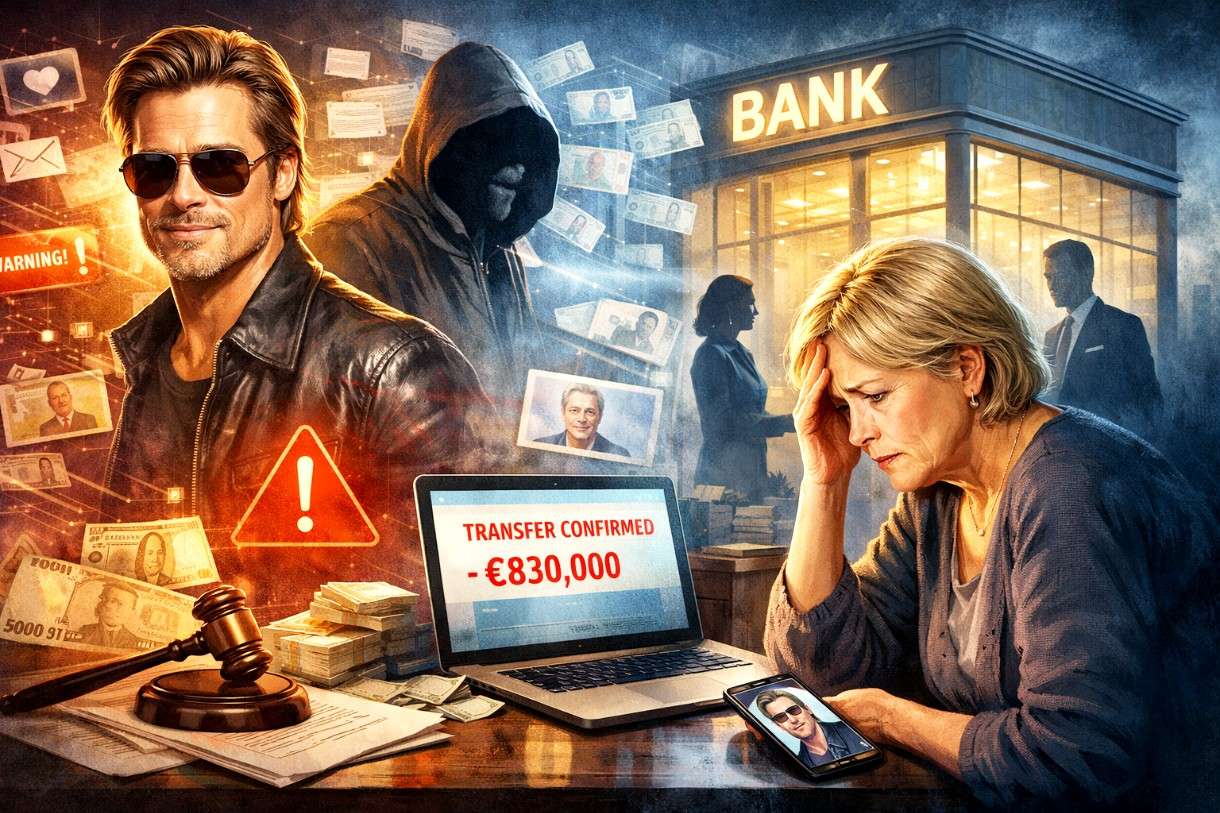 Der „falsche Brad Pitt“ und 830.000 Euro Schaden – Haben die Banken ihre Warnpflicht versäumt?