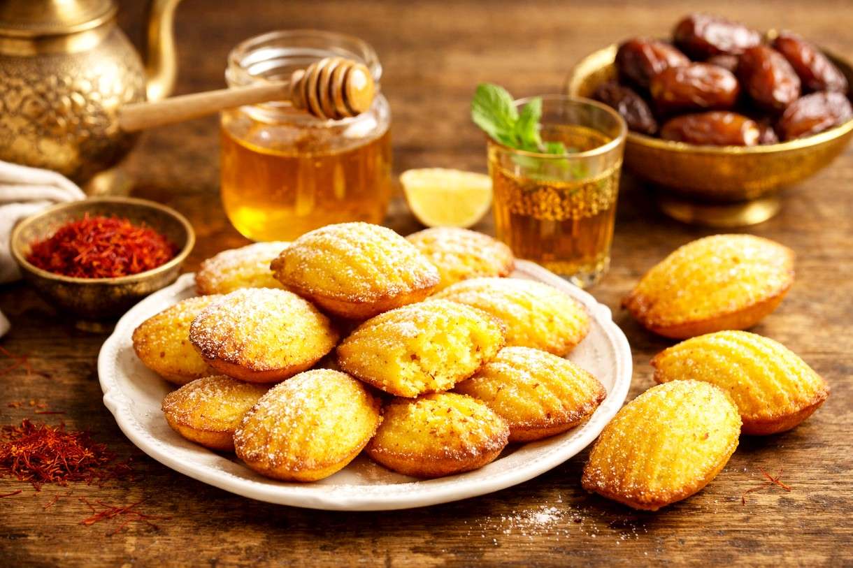 Ramadan in der französischen Küche – Madeleines au miel et safran