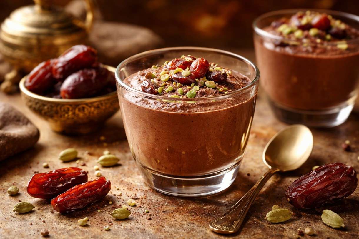 Ramadan in der französischen Küche – Mousse au chocolat noir et cardamome