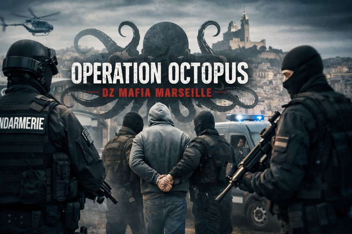 Operation „Octopus“: Großrazzia gegen die DZ Mafia erschüttert Südfrankreich