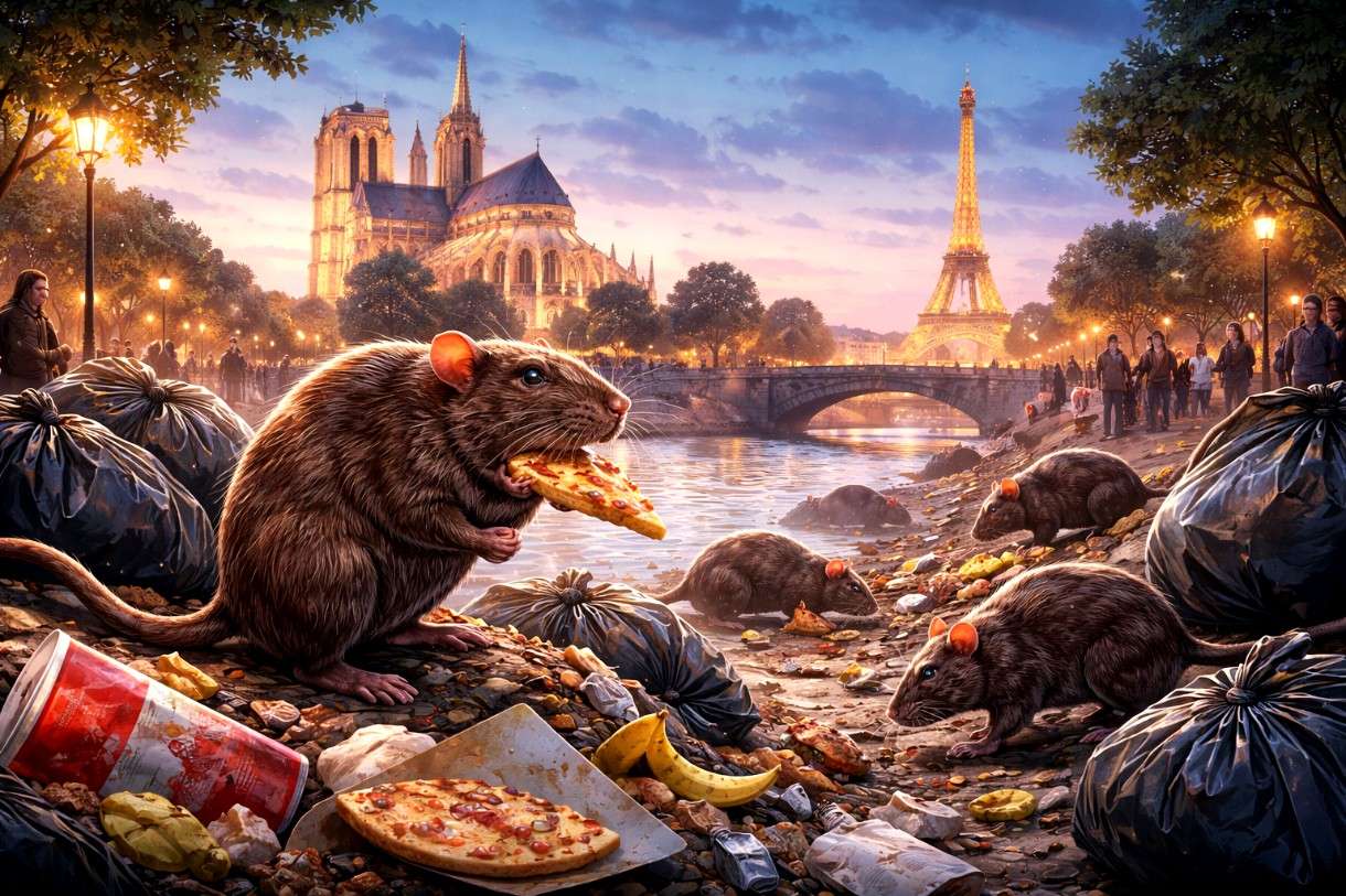 Paris und die Rattenfrage: Ausrotten oder Koexistieren?