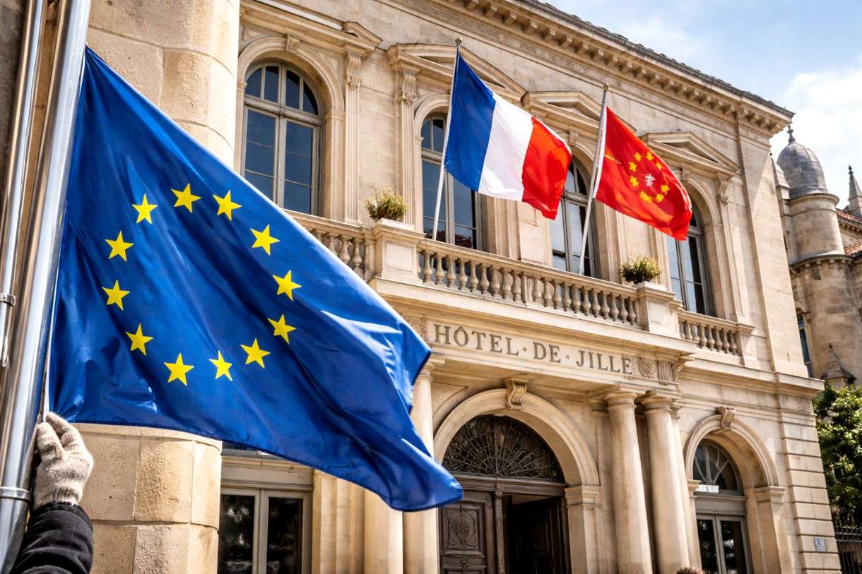 Symbolpolitik im Rathaus: Der Fall Carcassonne und die neue Strategie der extremen Rechten in Frankreich