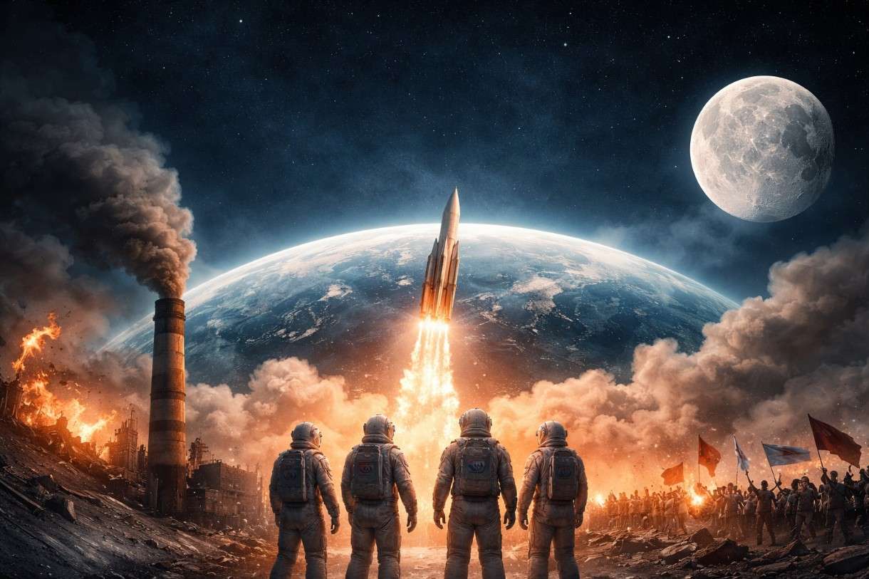 Flucht nach oben – oder der große Irrtum vom rettenden Mond
