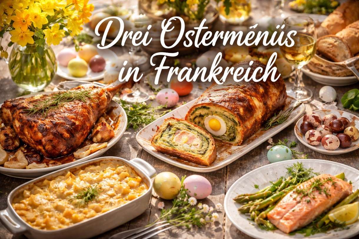 Drei Wege zum Osterglück – Frankreichs kulinarische Seele auf dem Teller