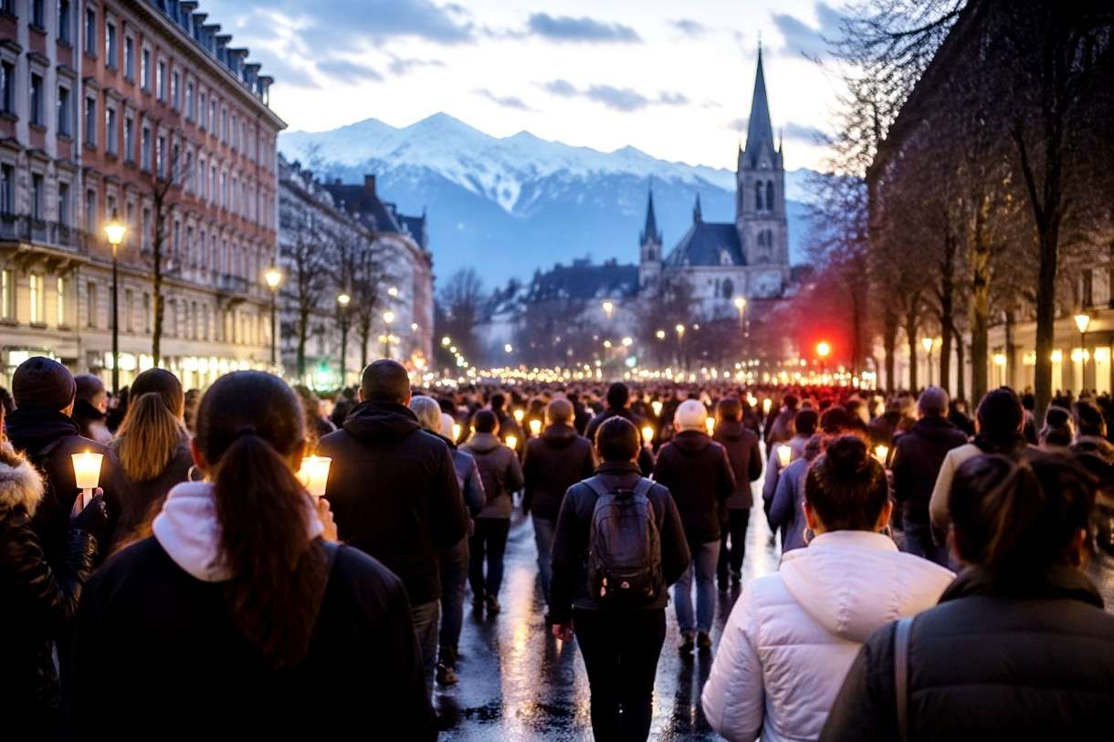 Grenoble erhebt sich im Stillen – Eine Stadt sucht ihre Stimme gegen die Gewalt