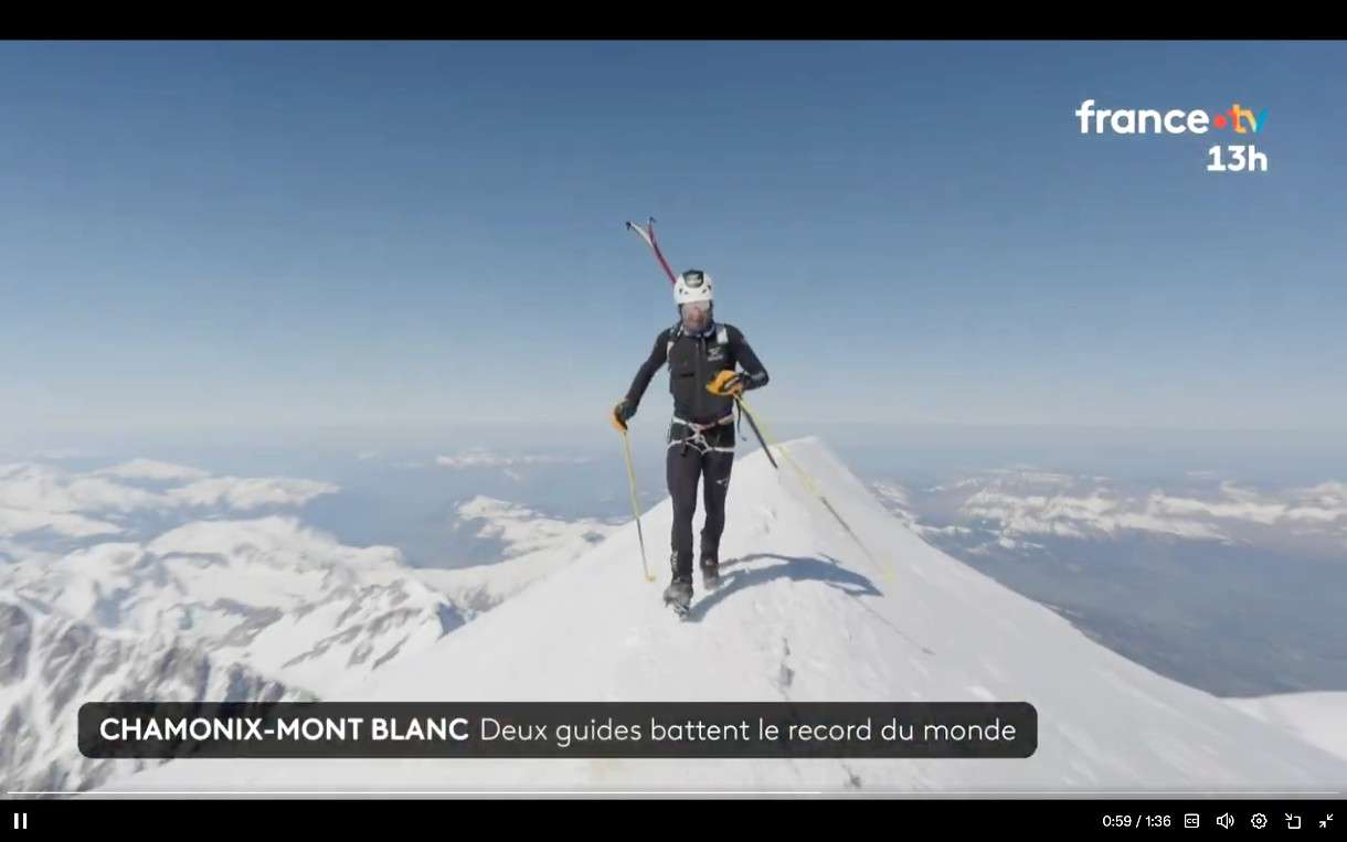 Rekordjagd am Mont Blanc: Französisches Duo stürmt Europas höchsten Gipfel in atemberaubender Bestzeit