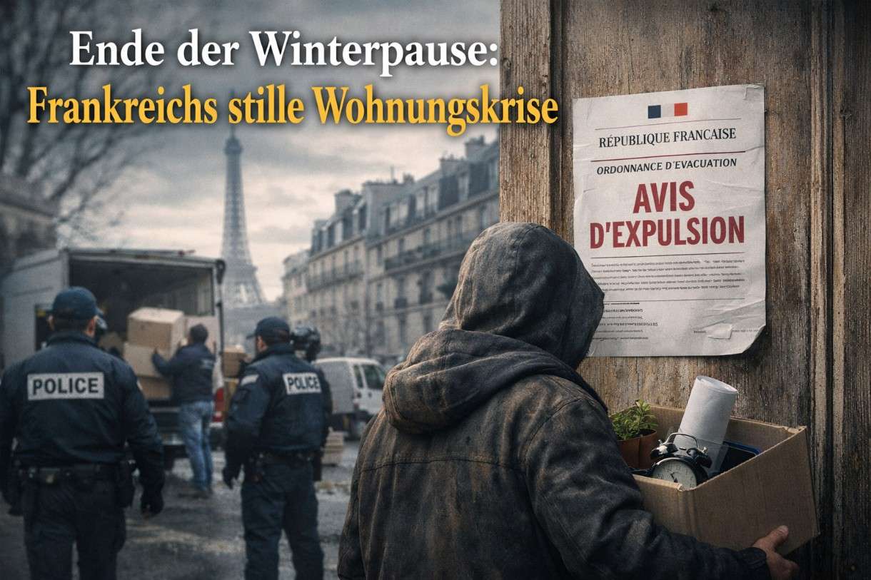 Wenn der Schutz endet: Frankreichs stille Wohnungskrise nach der Winterpause