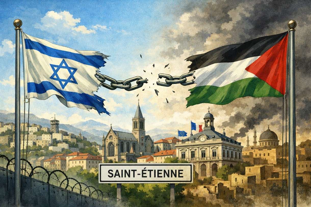 Kommunale Außenpolitik im Schatten des Nahostkonflikts: Saint-Étienne wagt den symbolischen Bruch