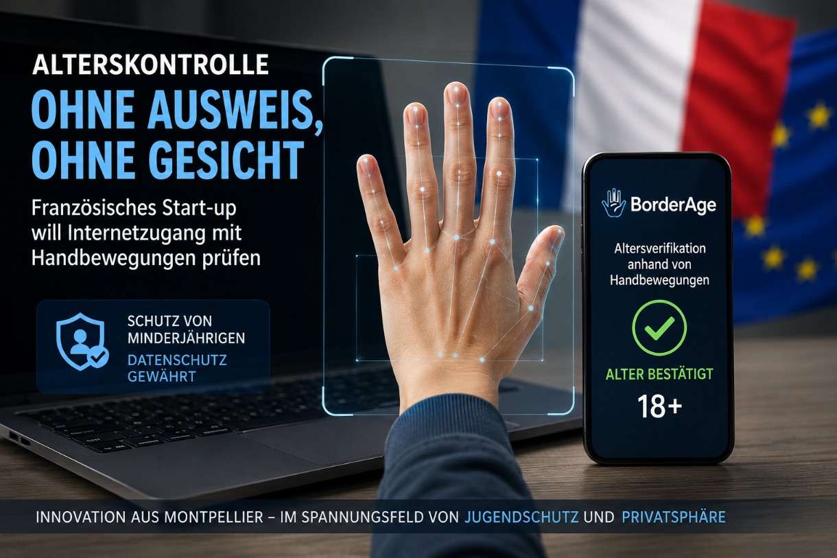 Alterskontrolle per Handbewegung: Französisches Start-up setzt auf neue Technik