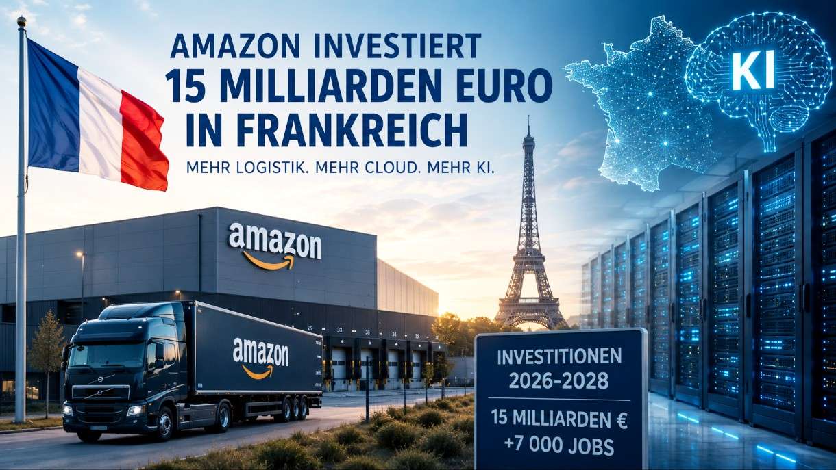 Amazon investiert Milliarden in Frankreich – und baut an Europas digitaler Zukunft