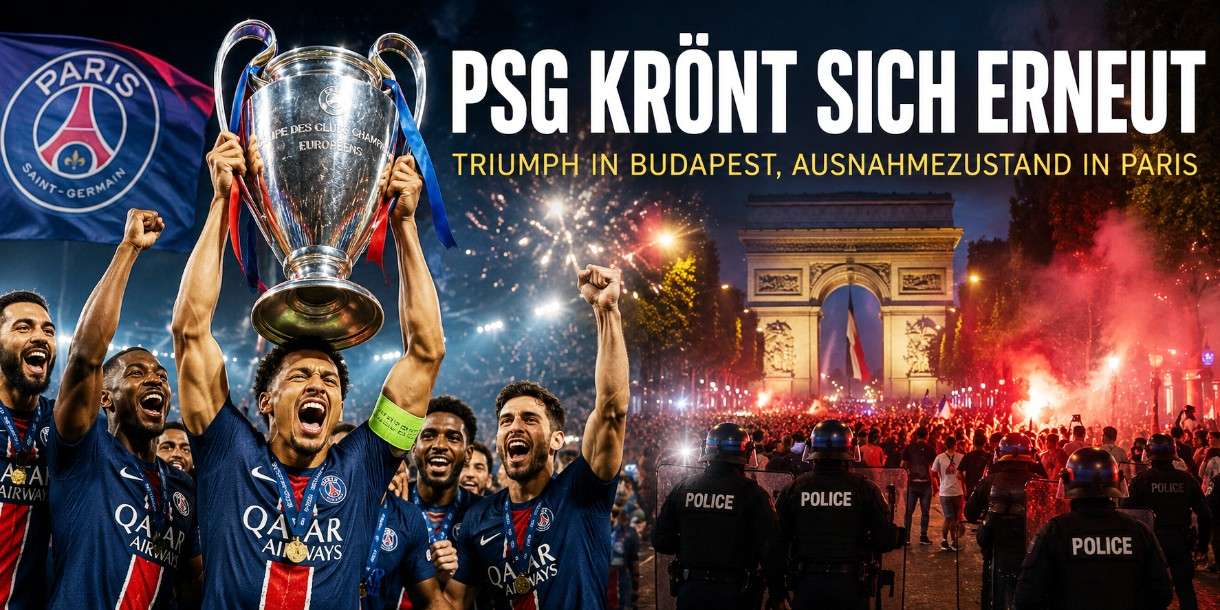 PSG zwischen Erfolg und Ausnahmezustand: Europas Krone bleibt in Paris