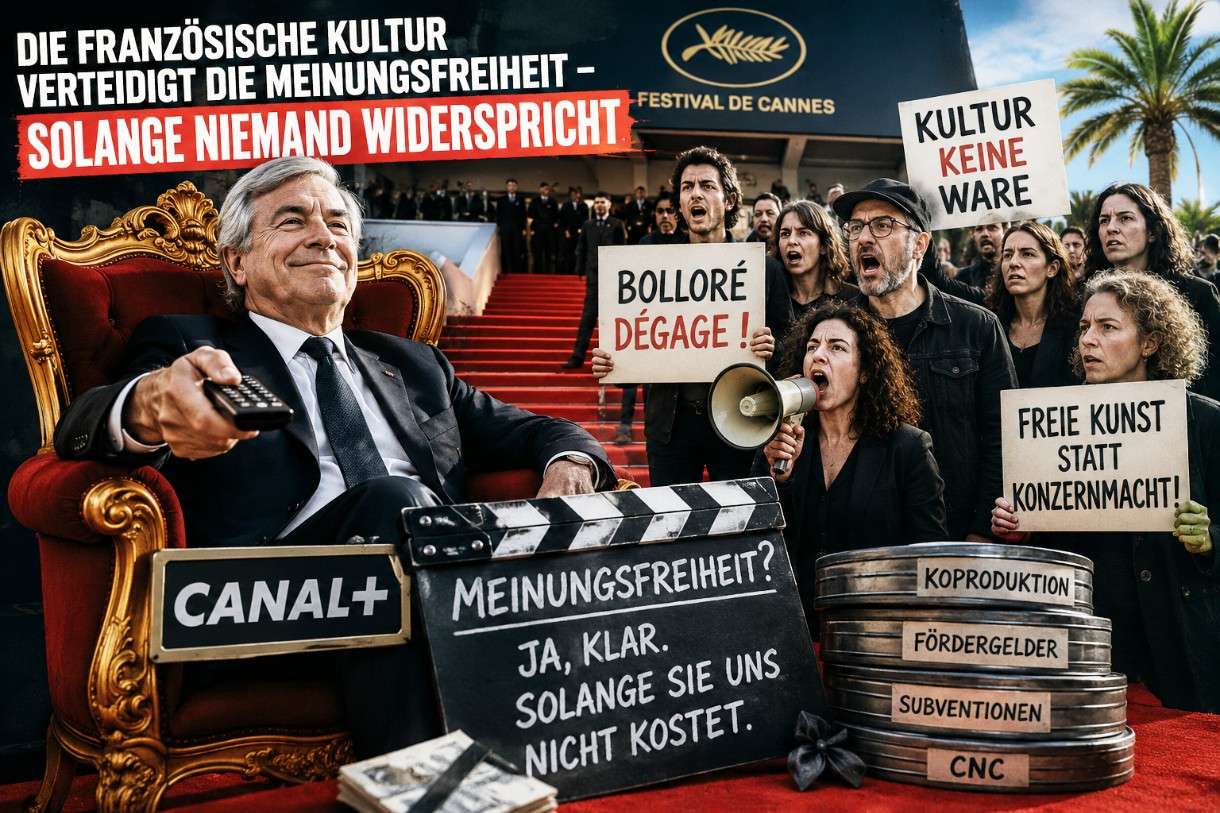 Kommentar: Die französische Kultur verteidigt die Meinungsfreiheit — solange niemand widerspricht