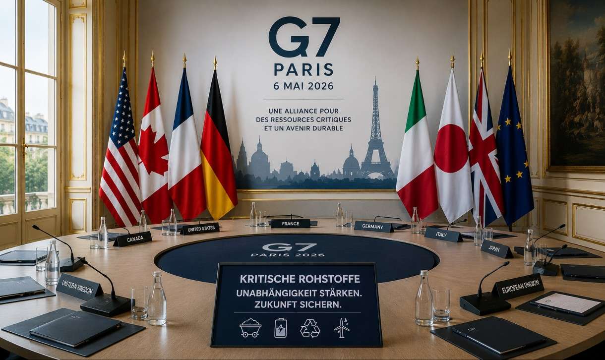 Der Westen sucht den Rohstoffschutzschirm – Warum das G7-Treffen in Paris weit mehr ist als eine Wirtschaftskonferenz
