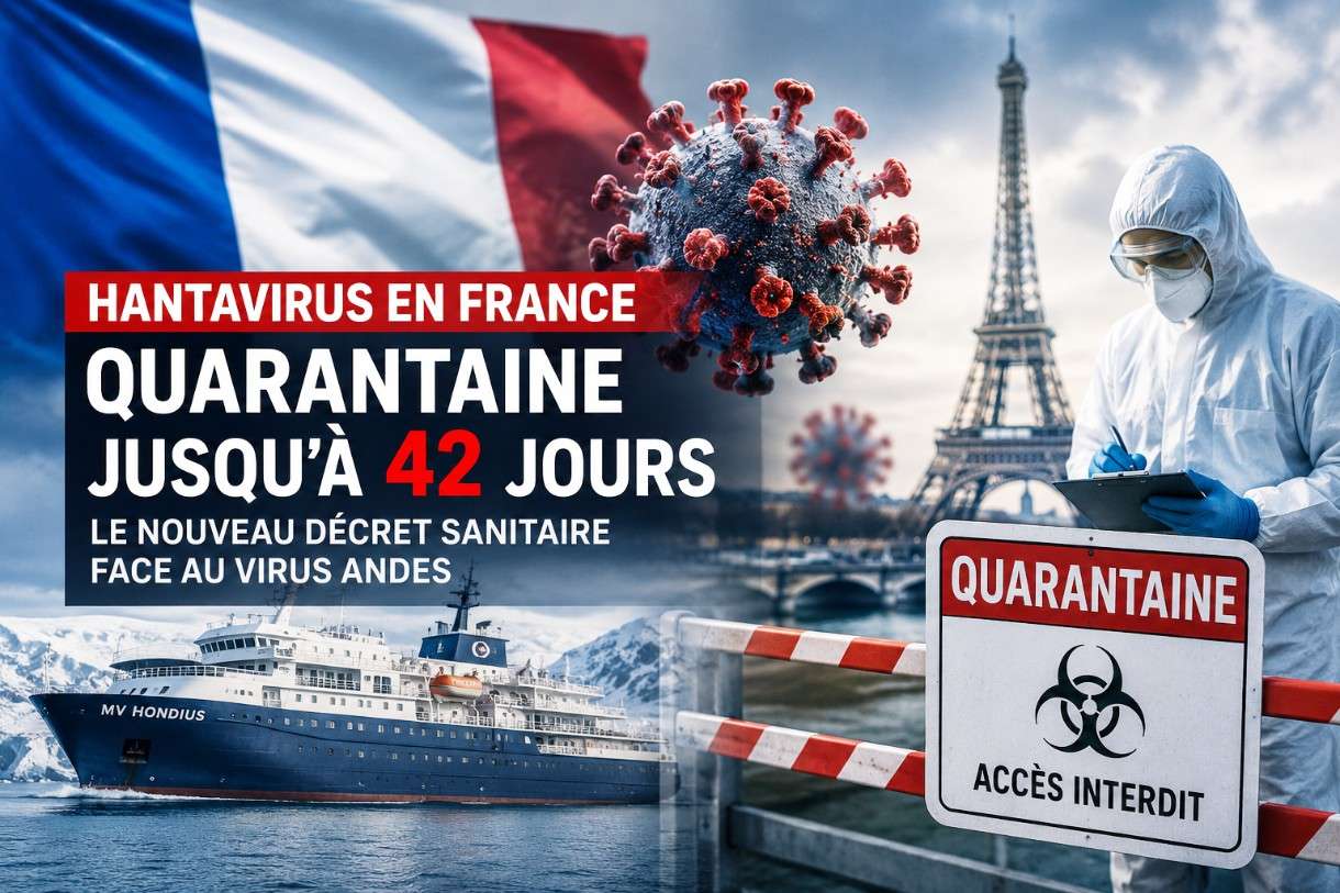 Frankreich verschärft Maßnahmen gegen Hantavirus – Quarantäne bis zu 42 Tage möglich