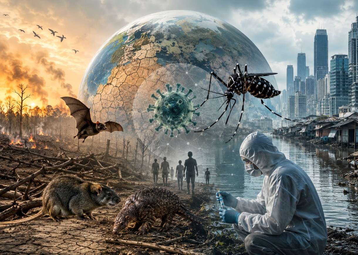 Die unsichtbare Pandemie – Wie der Klimawandel die globale Gesundheitsordnung verändert