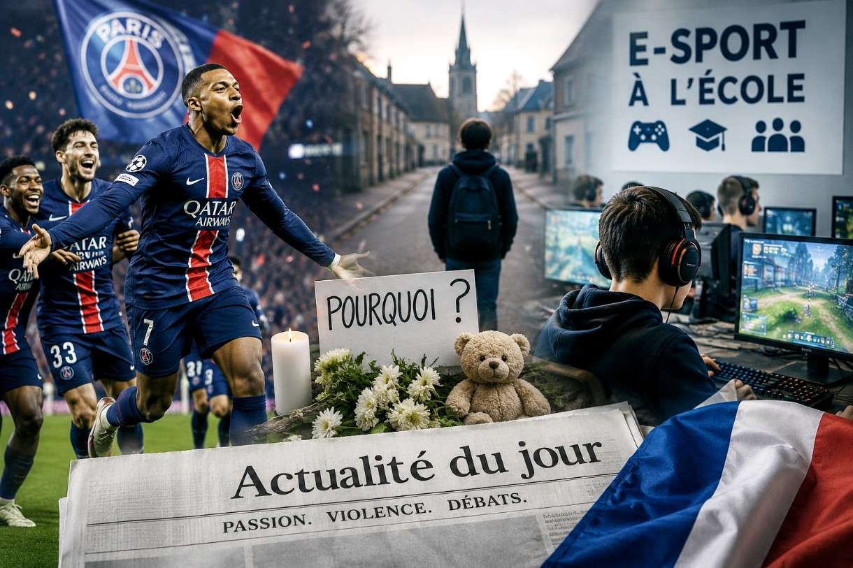 7. Mai 2026: Frankreich zwischen Fußballrausch, Schockstarre und digitalem Wandel