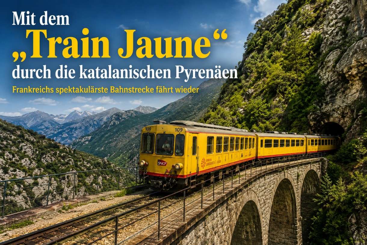 Der gelbe Zug und die Kunst des langsamen Reisens