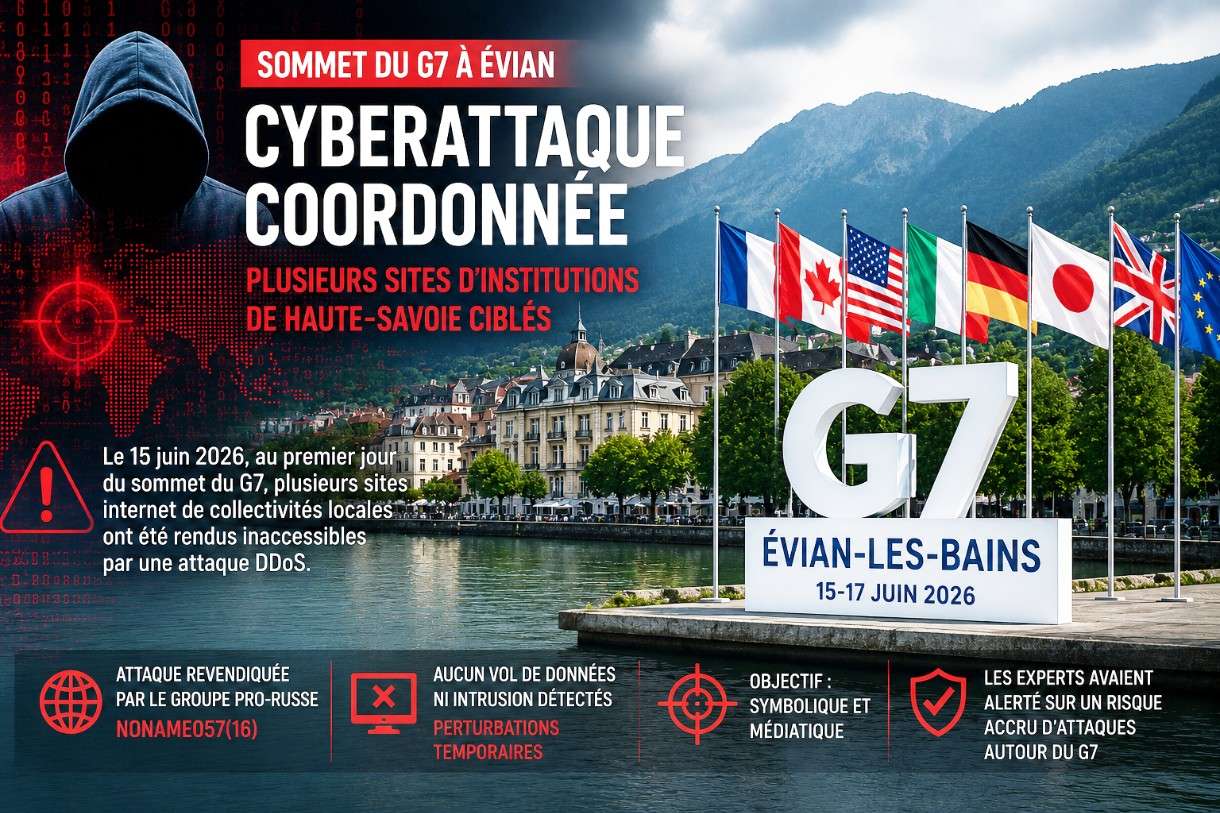 Cyberangriff während des G7-Gipfel: Digitale Störaktion in der Haute-Savoie